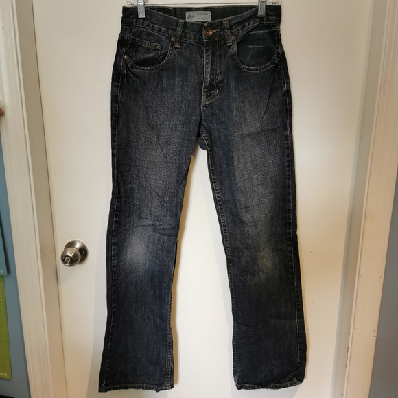 WAREHOUSE ONE | Straight Leg Jeans, Denim Blue - Picture 2 of 7